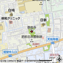 佐賀県佐賀市長瀬町5-29周辺の地図