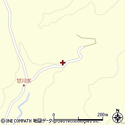 大分県玖珠郡九重町右田75周辺の地図