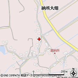 佐賀県多久市東多久町納所大畑3986周辺の地図