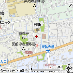 佐賀県佐賀市長瀬町2周辺の地図