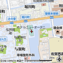 ホテルニューオータニ佐賀宴会予約周辺の地図