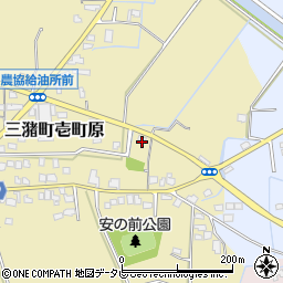 福岡県久留米市三潴町壱町原256-3周辺の地図