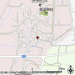 福岡県八女郡広川町日吉320周辺の地図