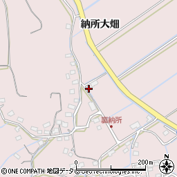 佐賀県多久市東多久町納所大畑6458周辺の地図