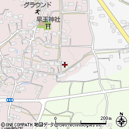 福岡県八女郡広川町日吉232周辺の地図