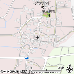 福岡県八女郡広川町日吉321-2周辺の地図