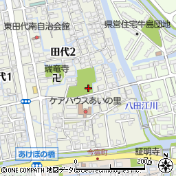 田代公園周辺の地図