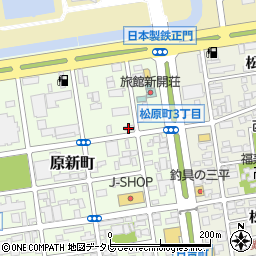 岡城産業周辺の地図