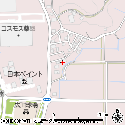 福岡県八女郡広川町日吉520-31周辺の地図