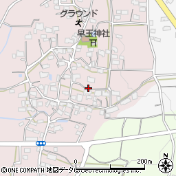 福岡県八女郡広川町日吉315周辺の地図