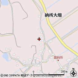 佐賀県多久市東多久町納所大畑3991周辺の地図