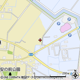 福岡県久留米市三潴町壱町原242周辺の地図