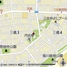 尋聲寺周辺の地図