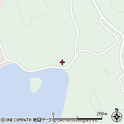 民宿西浜荘周辺の地図