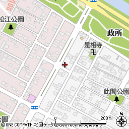 シャトレージュ大在周辺の地図