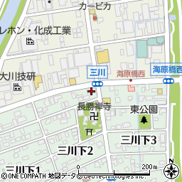 ラックス　三川店周辺の地図