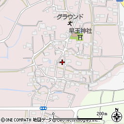 福岡県八女郡広川町日吉321-1周辺の地図