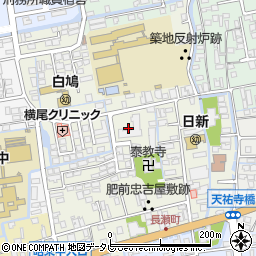 佐賀県佐賀市長瀬町8周辺の地図