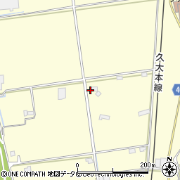 大分県玖珠郡九重町右田2863周辺の地図
