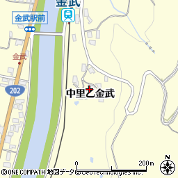 佐賀県伊万里市二里町中里乙金武周辺の地図
