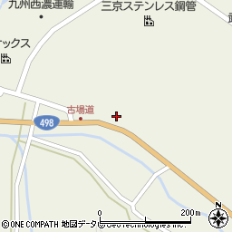 佐賀県武雄市若木町大字川古9524周辺の地図