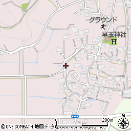 福岡県八女郡広川町日吉349周辺の地図