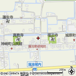 ほうむ蓮池周辺の地図