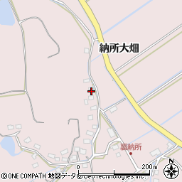 佐賀県多久市東多久町納所大畑3997周辺の地図