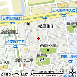 日興産業大分営業所周辺の地図