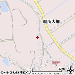 佐賀県多久市東多久町納所大畑3746周辺の地図