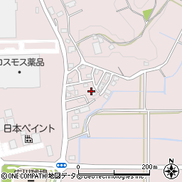 福岡県八女郡広川町日吉520-75周辺の地図