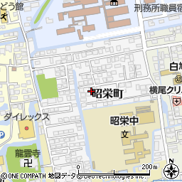 佐賀県佐賀市昭栄町7-5周辺の地図