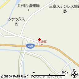 佐賀県武雄市若木町大字川古9595周辺の地図