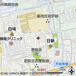 佐賀県佐賀市長瀬町5-9周辺の地図