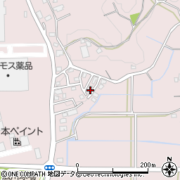 福岡県八女郡広川町日吉520-82周辺の地図