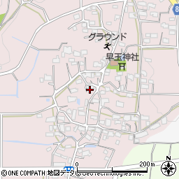 福岡県八女郡広川町日吉325周辺の地図