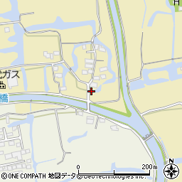 佐賀県佐賀市鍋島町八戸1704周辺の地図