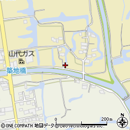 佐賀県佐賀市鍋島町八戸2175-1周辺の地図