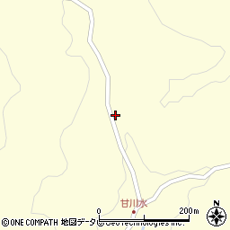 大分県玖珠郡九重町右田165周辺の地図