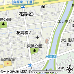 花高松矢野ビル周辺の地図