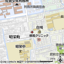 佐賀県佐賀市長瀬町10-17周辺の地図