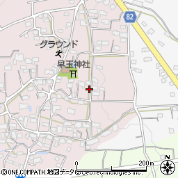 福岡県八女郡広川町日吉247周辺の地図
