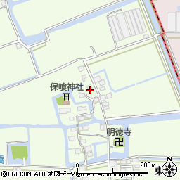 佐賀県佐賀市巨勢町東西593-1周辺の地図