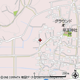 福岡県八女郡広川町日吉376周辺の地図
