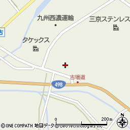 佐賀県武雄市若木町大字川古9605周辺の地図