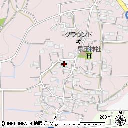福岡県八女郡広川町日吉358周辺の地図