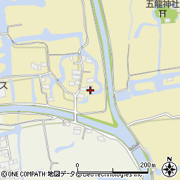 佐賀県佐賀市鍋島町八戸1707周辺の地図