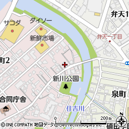 石川製パン工場周辺の地図