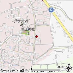 福岡県八女郡広川町日吉245周辺の地図