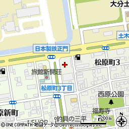 株式会社タダノ　大分営業所周辺の地図